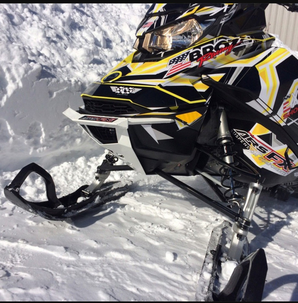 BLACK SKI-DOO/LYNX MOUNTAIN FRONT BUMPER (2017-2025)